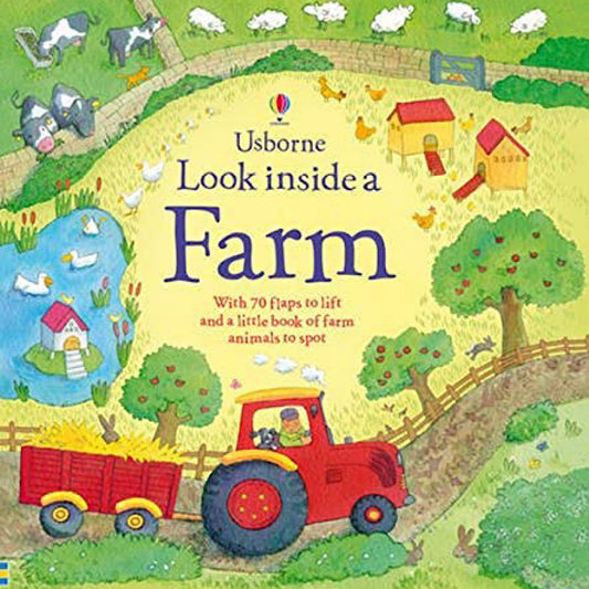 Look Inside a Farm - Lift-the-flap Board Book