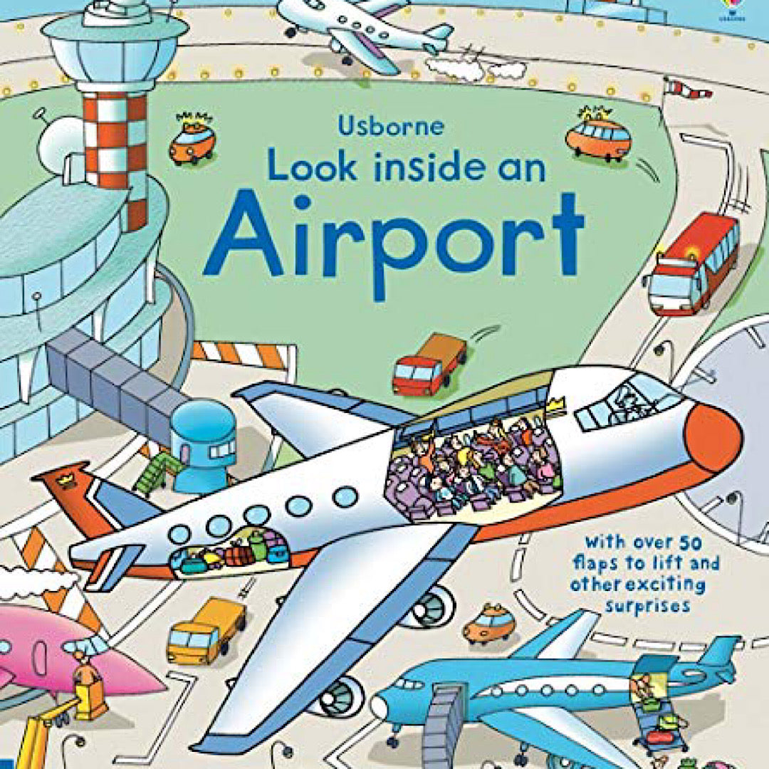 Look Inside an Airport - Lift-the-flap Board Book