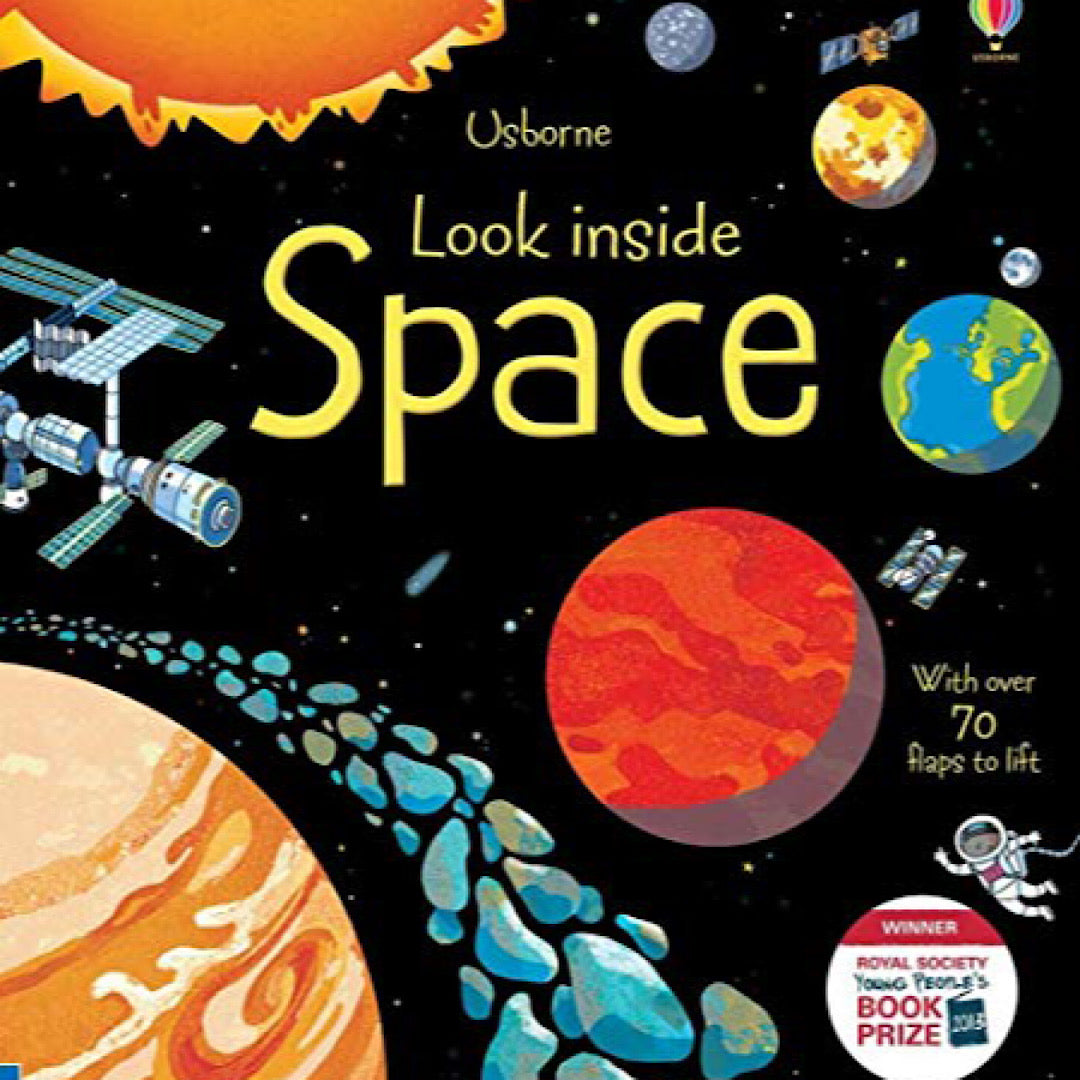 Look Inside Space - Lift-the-flap Board Book