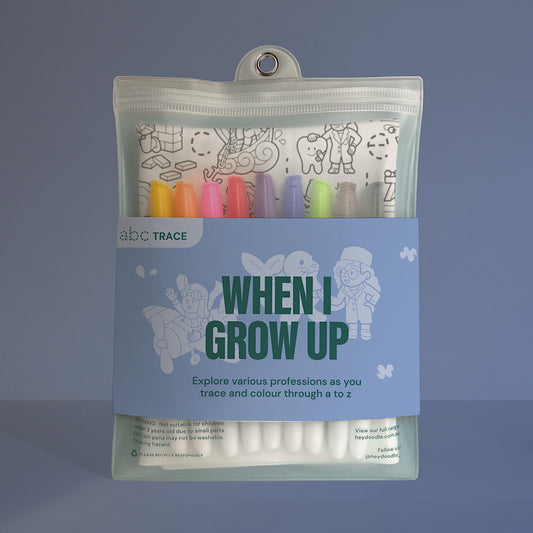 Hey Doodle Place mat - When i Grow up