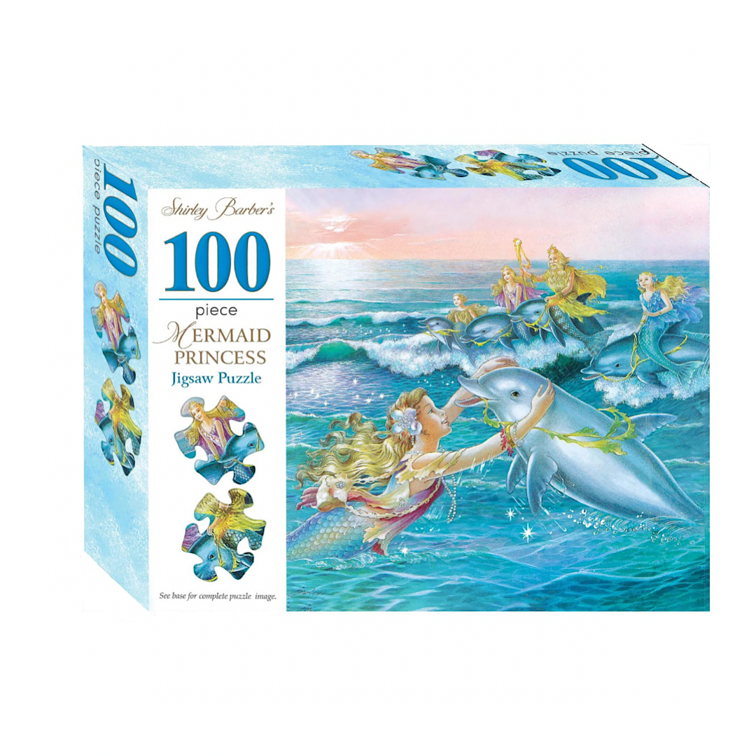 Shirley Barber’s Mermaid Princess 100 piece jigsaw puzzle